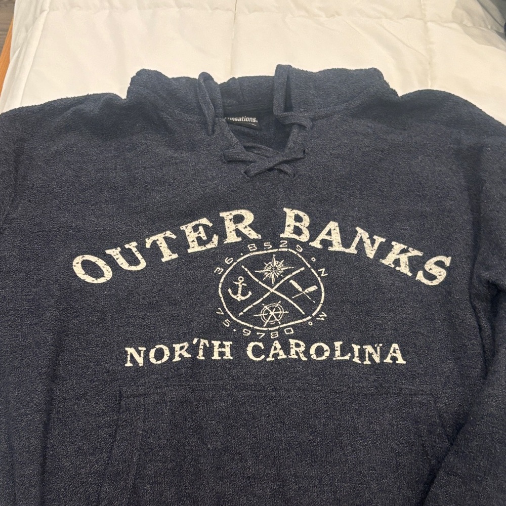 Outer Banks Navy Hoodie